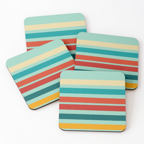 Item preview, Colourful stripes for summer vibes 94 designed and sold by StefanStudioArt.