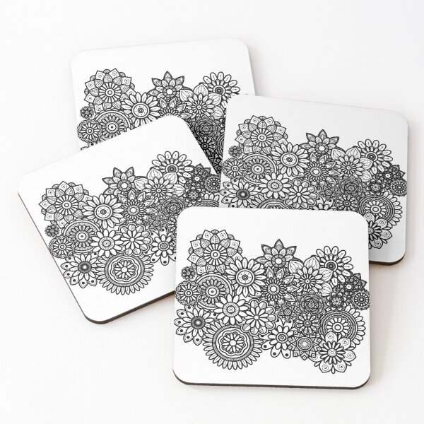 Item preview, Flower Mandalas designed and sold by paperandp!xels.