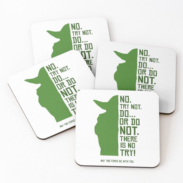 Item preview, Do or Do Not There Is No Try - Custom Design designed and sold by RickStillDesigns.