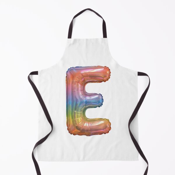 Item preview, Iridescent Balloon Letter E Monogram designed and sold by GymTanLaundry.