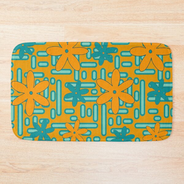 Item preview, Flowers in a geometric land E9 | Modern and Graphic Floral Design designed and sold by StefanStudioArt.