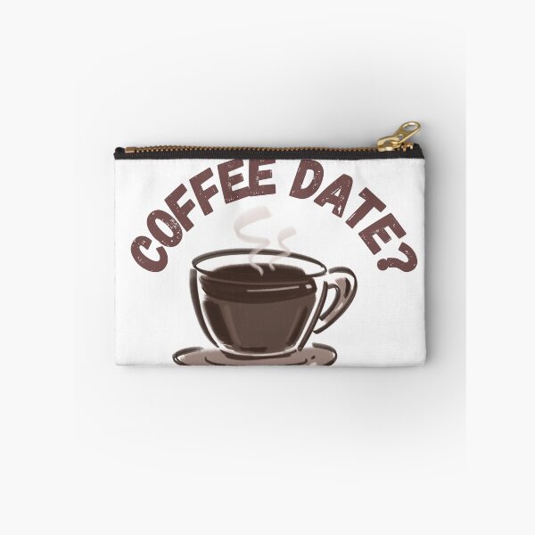 Item preview, Coffee Date? | Cute Steaming Cup Vinyl Sticker designed and sold by Heaven dhillon.