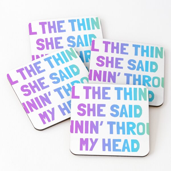 Item preview, All the things she said runnin' through my head designed and sold by Jaruto.