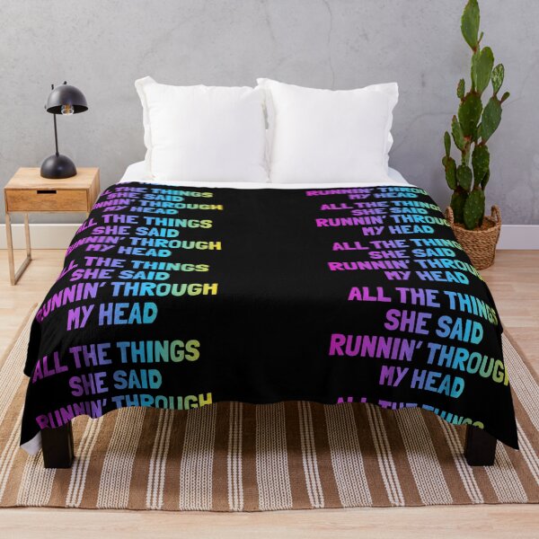 Item preview, All the things she said runnin' through my head designed and sold by Jaruto.