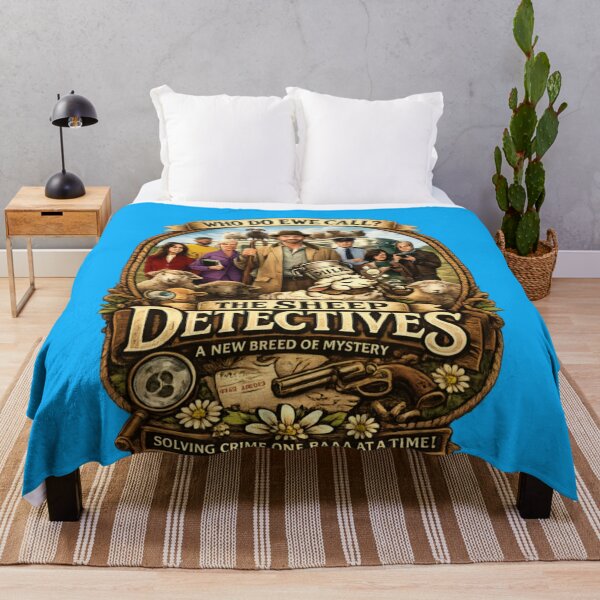 Item preview, The Sheep Detectives – Funny Sheep Mystery Vintage designed and sold by CatLovers Studio.