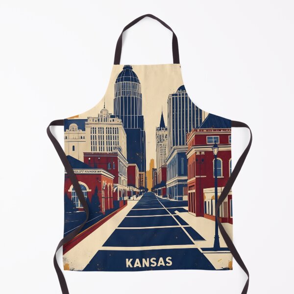 Item preview, Garden City Kansas 1950s USA Vintage Travel Tourism designed and sold by TravelersGems.