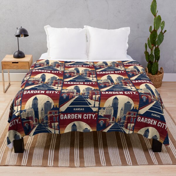 Item preview, Garden City Kansas 1950s USA Vintage Travel Tourism designed and sold by TravelersGems.