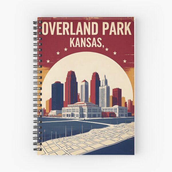 Item preview, Overland Park Kansas 1950s USA Vintage Travel Tourism designed and sold by TravelersGems.