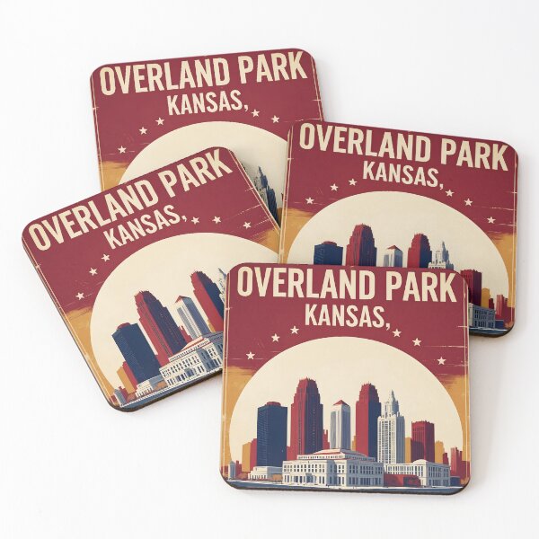 Item preview, Overland Park Kansas 1950s USA Vintage Travel Tourism designed and sold by TravelersGems.