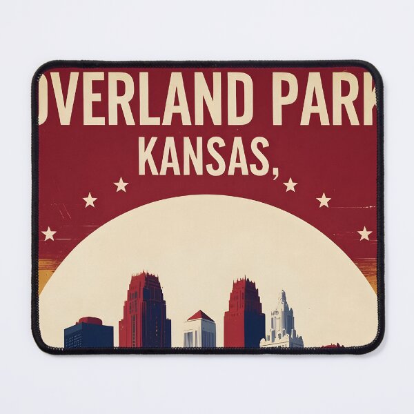 Item preview, Overland Park Kansas 1950s USA Vintage Travel Tourism designed and sold by TravelersGems.