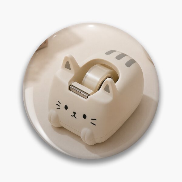 Item preview, Cute Kawaii Cat Tape Dispenser Aesthetic designed and sold by LovelyCatGalaxy.
