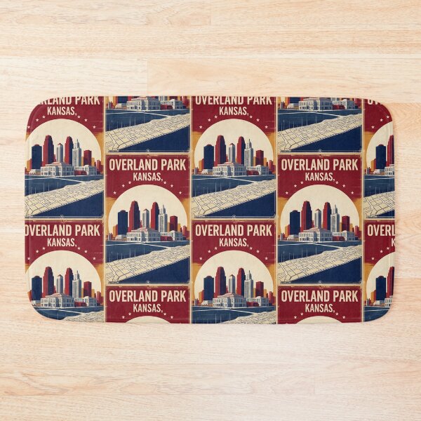 Item preview, Overland Park Kansas 1950s USA Vintage Travel Tourism designed and sold by TravelersGems.