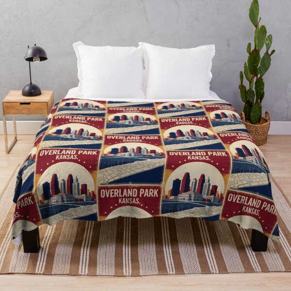 Item preview, Overland Park Kansas 1950s USA Vintage Travel Tourism designed and sold by TravelersGems.