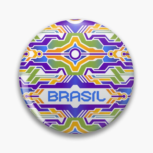 Item preview, Brazilian Cyber Filete World Cup designed and sold by alexandresoma.