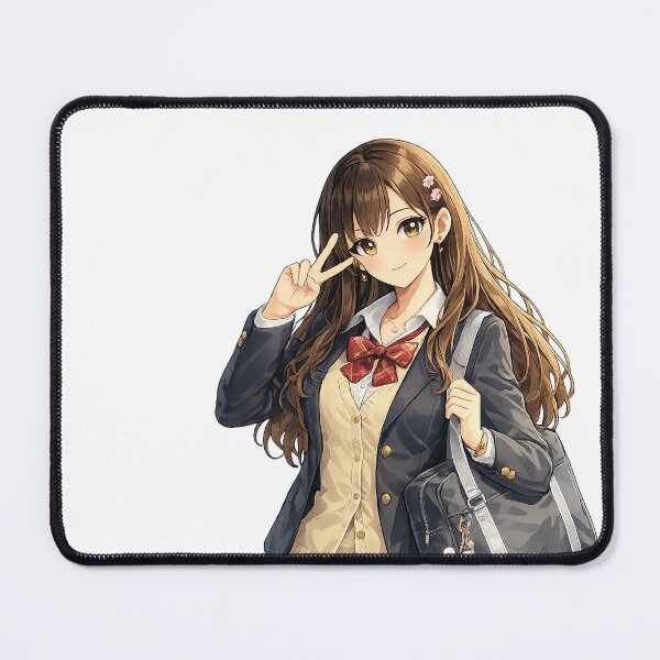 Item preview, Cute Anime Schoolgirl | Kawaii School Uniform designed and sold by YamiSociety.