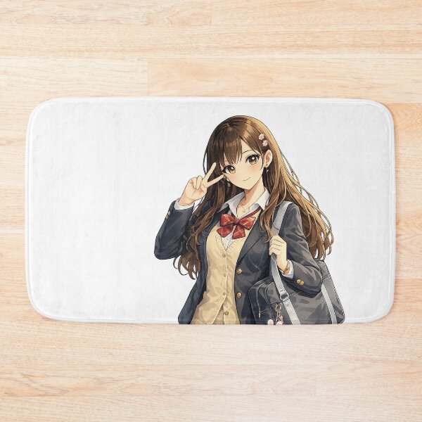 Item preview, Cute Anime Schoolgirl | Kawaii School Uniform designed and sold by YamiSociety.