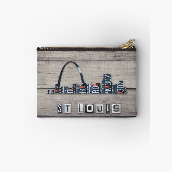 Item preview, St Louis License Plate Skyline 01 designed and sold by Elisabeth Lucas.