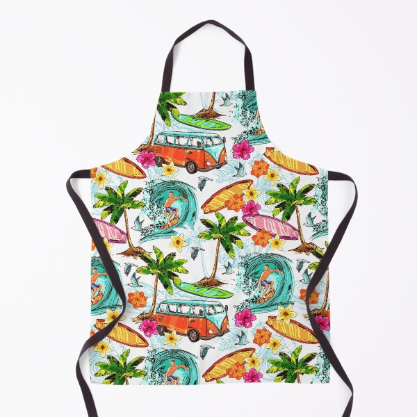 Item preview, Retro surf Adventure Pattern-Vibrant Summer Vacation Vibe designed and sold by MagySale.