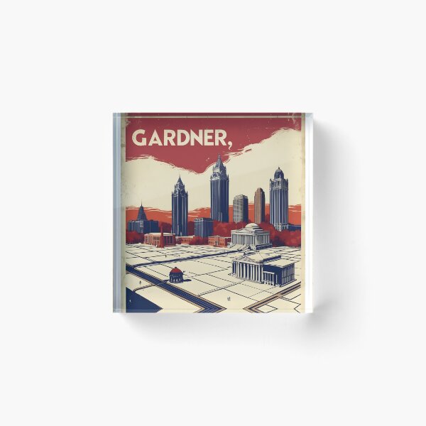 Item preview, Gardner Kansas 1950s USA Vintage Travel Tourism designed and sold by TravelersGems.