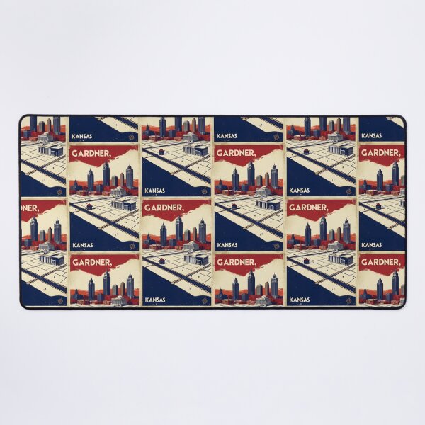 Item preview, Gardner Kansas 1950s USA Vintage Travel Tourism designed and sold by TravelersGems.