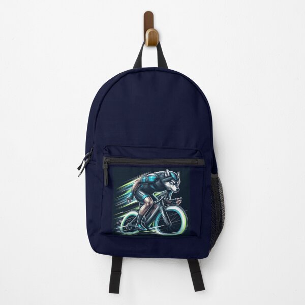 Item preview, Cycling Wolf – Futuristic Sports Animal Art designed and sold by Dogandesighn.