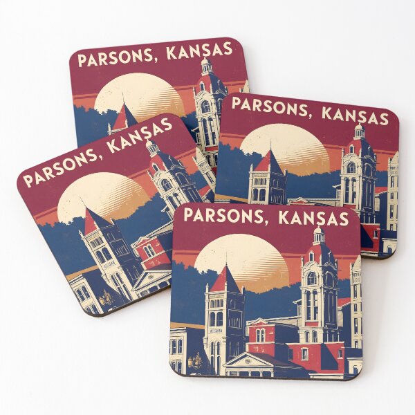 Item preview, Parsons Kansas 1950s USA Vintage Travel Tourism designed and sold by TravelersGems.