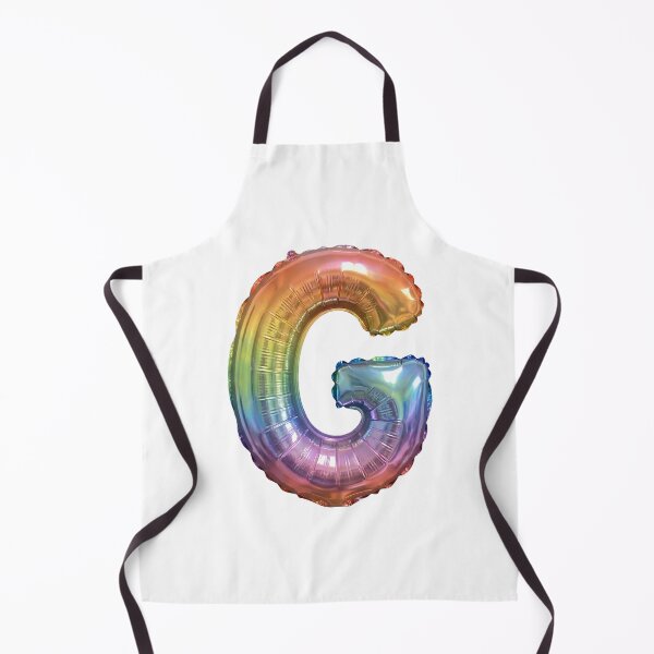 Item preview, Iridescent Balloon Letter G Monogram designed and sold by GymTanLaundry.