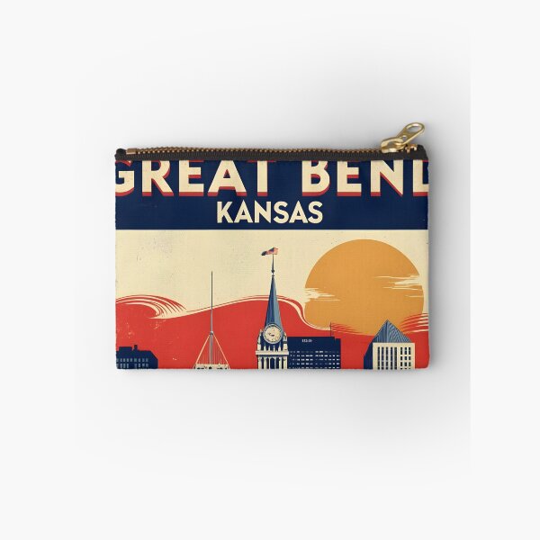 Item preview, Great Bend Kansas 1950s USA Vintage Travel Tourism designed and sold by TravelersGems.