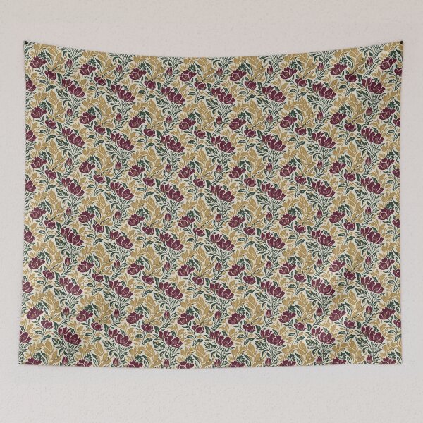 Item preview, Regency Garden Design repeat pattern designed and sold by Printfantasia .