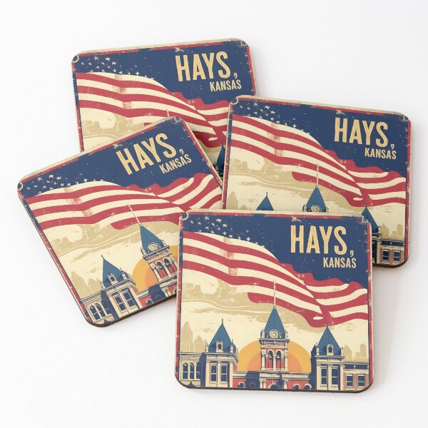 Item preview, Hays Kansas 1950s USA Vintage Travel Tourism designed and sold by TravelersGems.