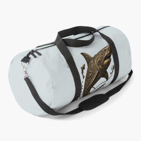 Item preview, Vintage Steampunk Shark PNG | Gothic Ocean Tattoo Style Transparent Design designed and sold by arifali786.