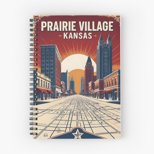 Item preview, Prairie Village Kansas 1950s USA Vintage Travel Tourism designed and sold by TravelersGems.