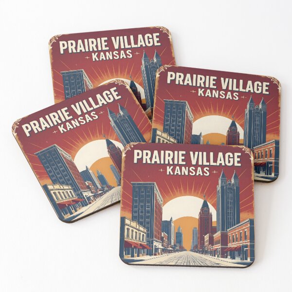 Item preview, Prairie Village Kansas 1950s USA Vintage Travel Tourism designed and sold by TravelersGems.
