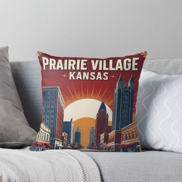 Item preview, Prairie Village Kansas 1950s USA Vintage Travel Tourism designed and sold by TravelersGems.