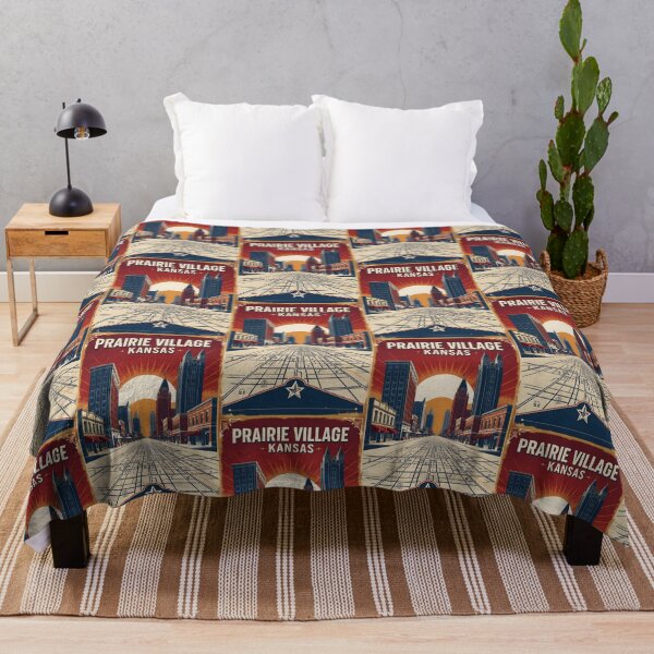 Item preview, Prairie Village Kansas 1950s USA Vintage Travel Tourism designed and sold by TravelersGems.