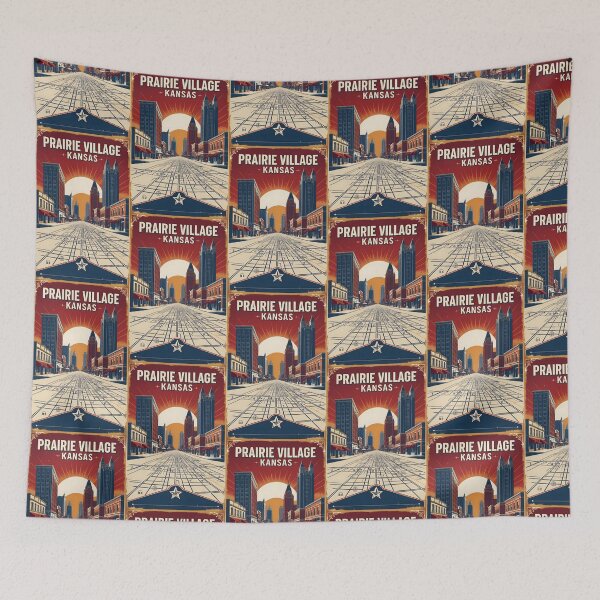 Item preview, Prairie Village Kansas 1950s USA Vintage Travel Tourism designed and sold by TravelersGems.