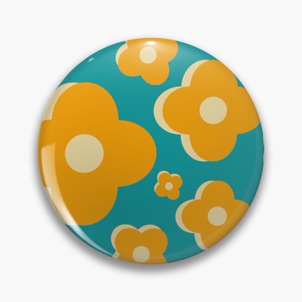 Item preview, 3D yellow and beige Retro Flowers 96 designed and sold by StefanStudioArt.
