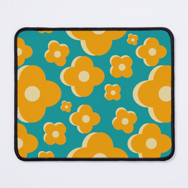 Item preview, 3D yellow and beige Retro Flowers 96 designed and sold by StefanStudioArt.