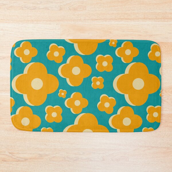 Item preview, 3D yellow and beige Retro Flowers 96 designed and sold by StefanStudioArt.