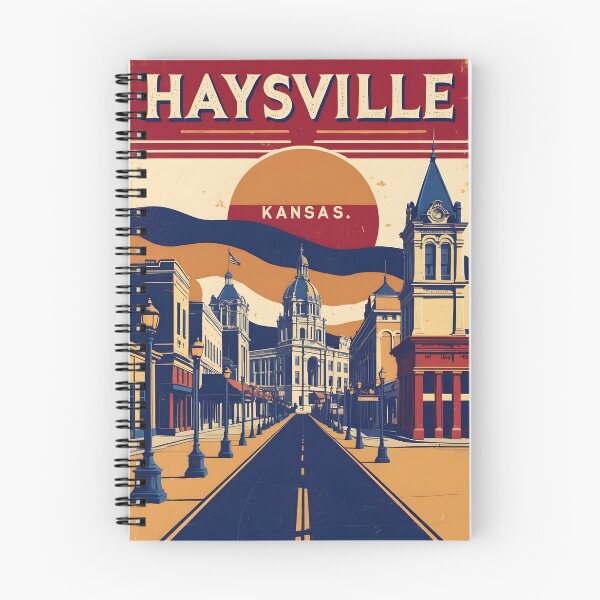 Item preview, Haysville Kansas 1950s USA Vintage Travel Tourism designed and sold by TravelersGems.