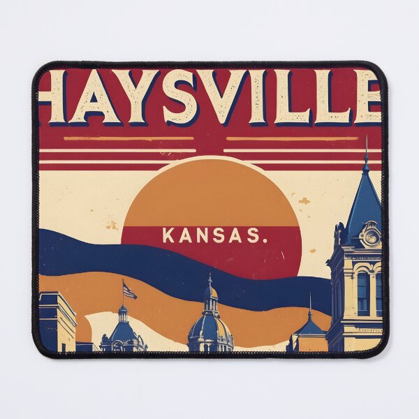 Item preview, Haysville Kansas 1950s USA Vintage Travel Tourism designed and sold by TravelersGems.