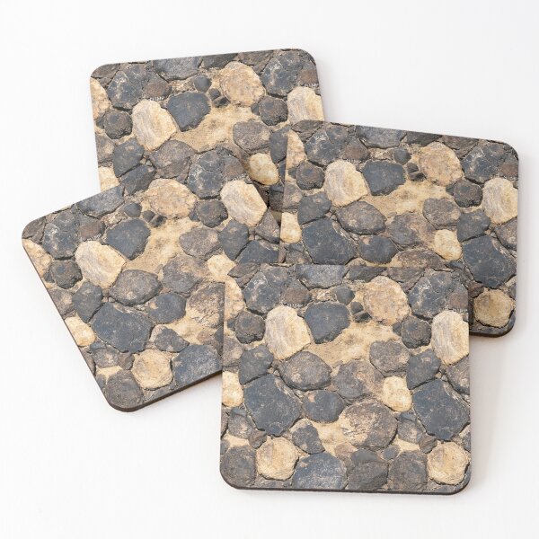 Item preview, Light Brown Cobblestone Path Texture designed and sold by Piotrek0001.
