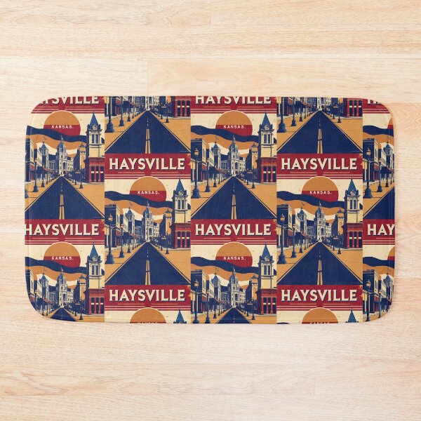 Item preview, Haysville Kansas 1950s USA Vintage Travel Tourism designed and sold by TravelersGems.