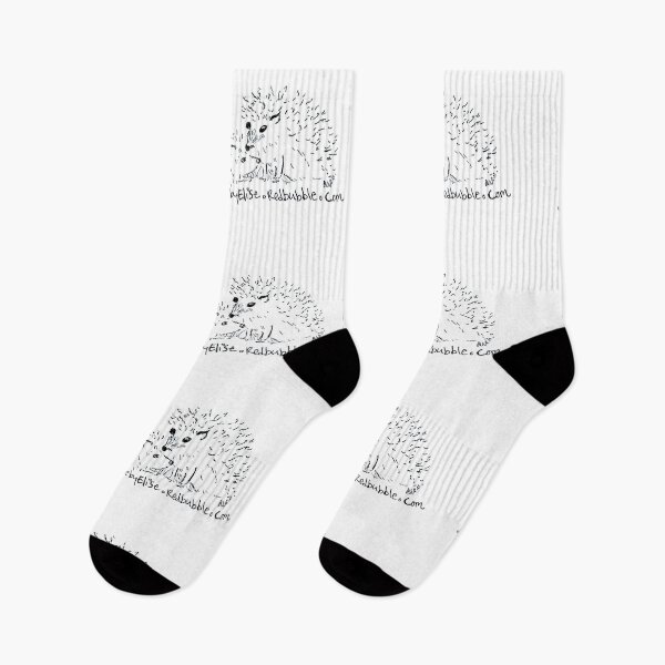 Item preview, Mother and Baby Hedgehog hand drawn by ElitebyElise  designed and sold by ElitebyElise.