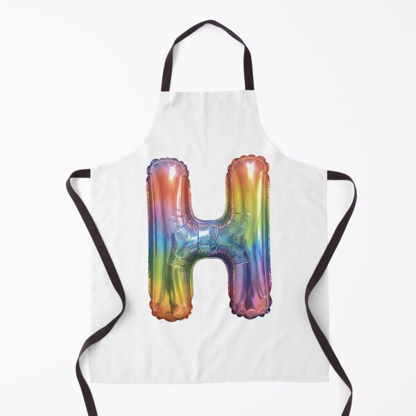 Item preview, Iridescent Balloon Letter H Monogram designed and sold by GymTanLaundry.