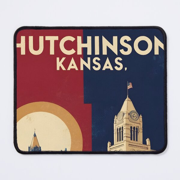 Item preview, Hutchinson Kansas 1950s USA Vintage Travel Tourism designed and sold by TravelersGems.
