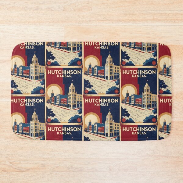 Item preview, Hutchinson Kansas 1950s USA Vintage Travel Tourism designed and sold by TravelersGems.
