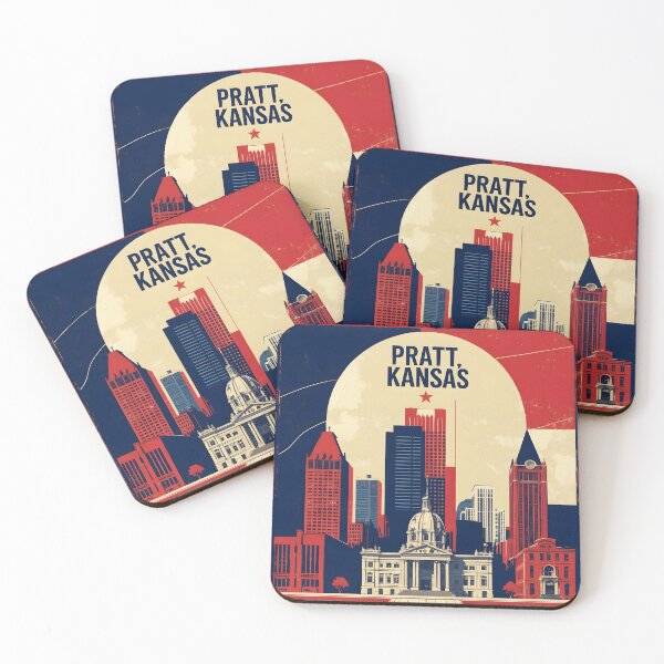 Item preview, Pratt Kansas 1950s USA Vintage Travel Tourism designed and sold by TravelersGems.