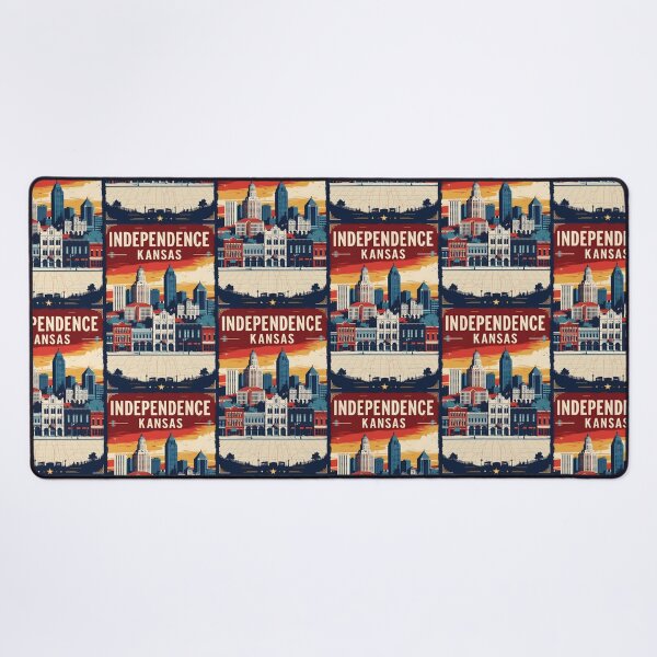 Item preview, Independence Kansas 1950s USA Vintage Travel Tourism designed and sold by TravelersGems.
