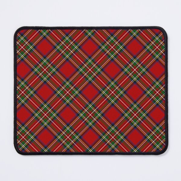 Item preview, Royal Stewart Tartan Cross - Classic Highland Plaid designed and sold by 89BLACK.